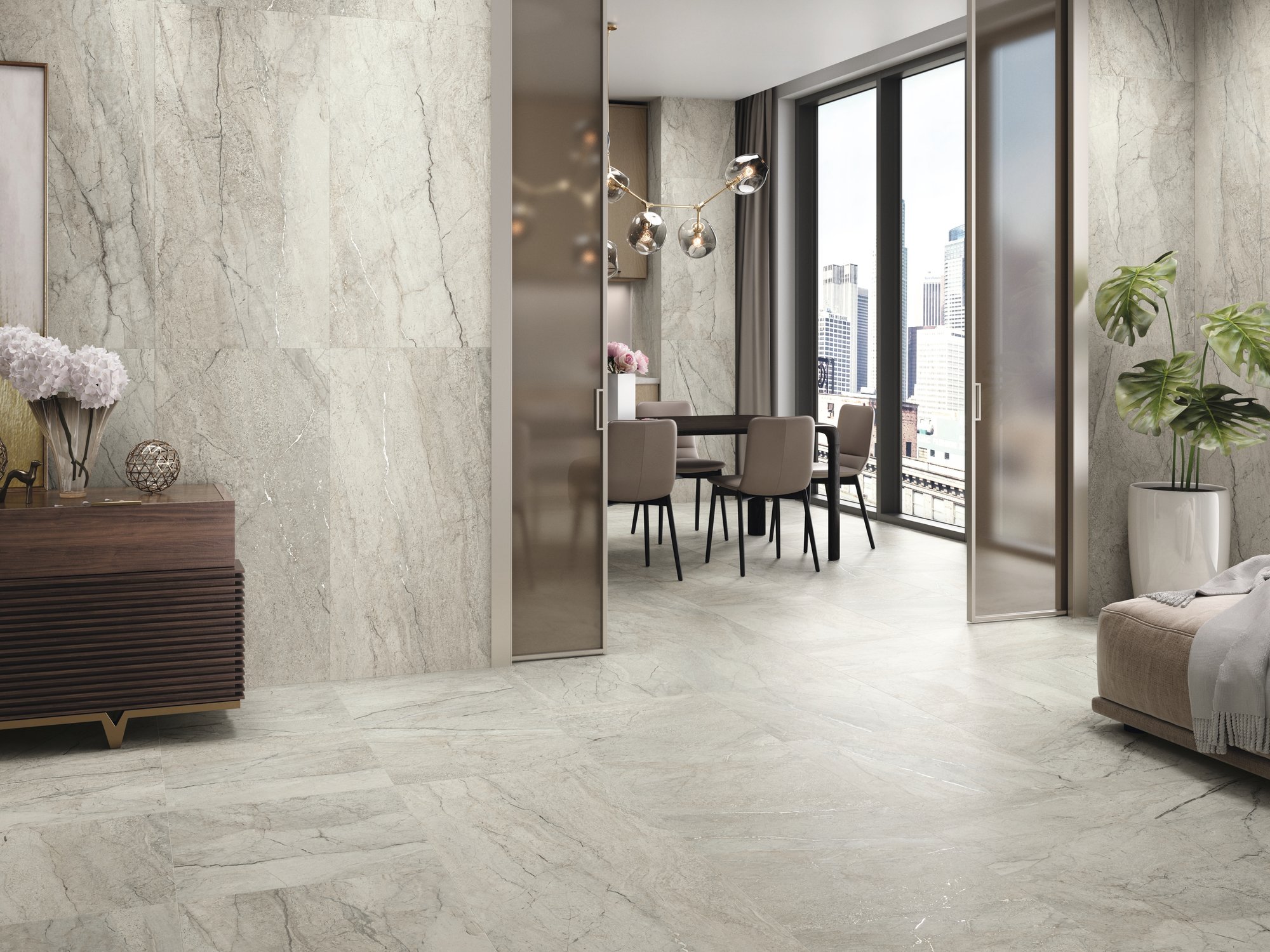 Ape Grupo Коллекция MARE DI SABBIA Greige Mat 60*120 см (J55) в интерьере